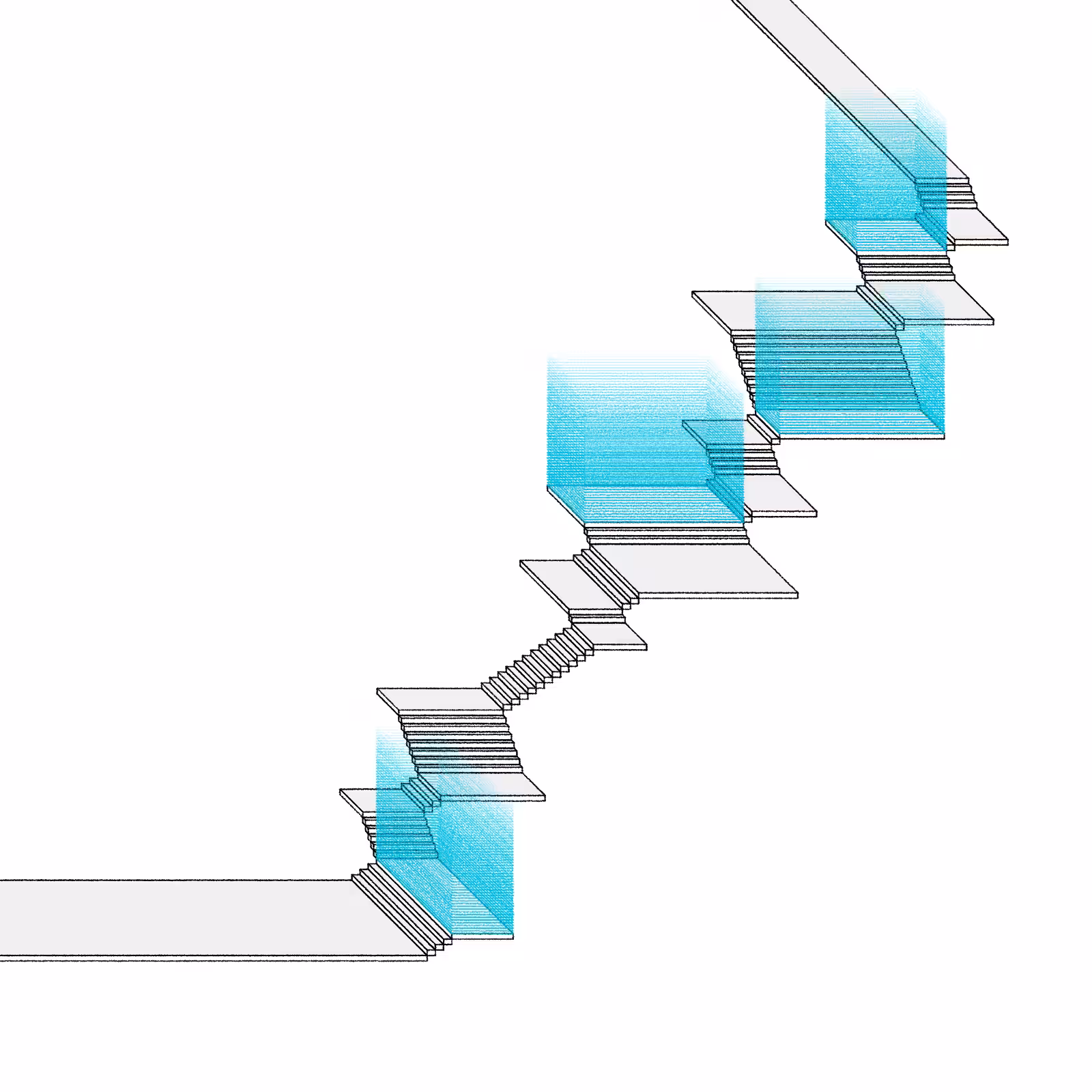 Stairs in a room #51