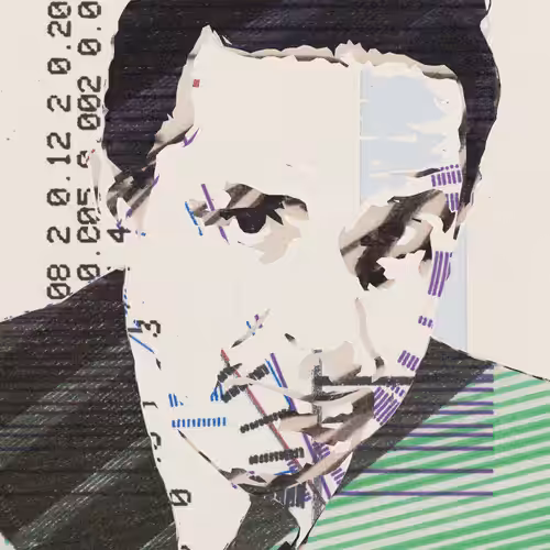 Generative Portrait of Robert Mallary #54