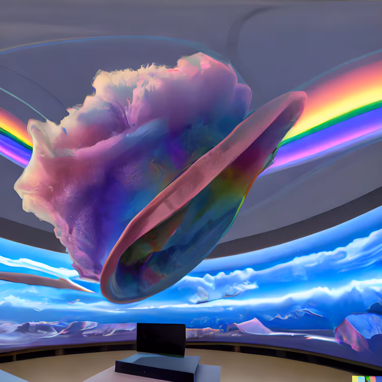 A cloud at the museum #5