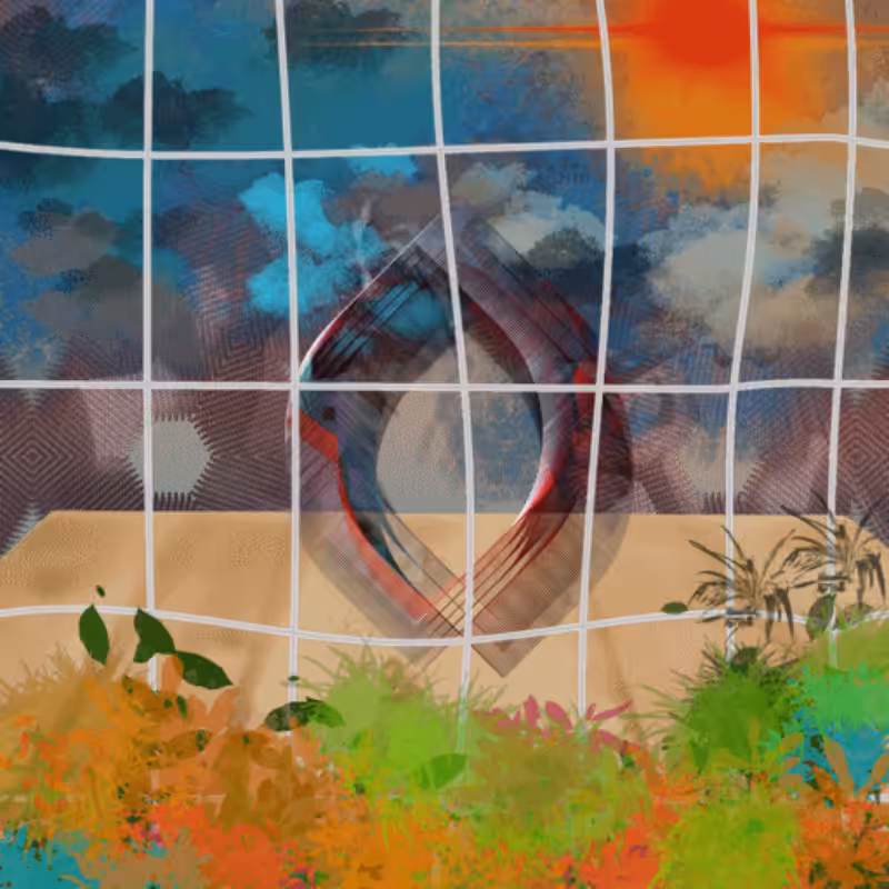 Geometric Garden #98