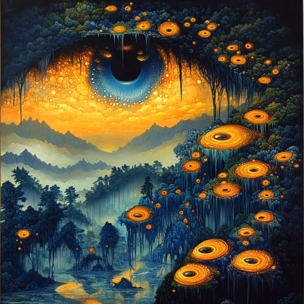 An eye in the distance 