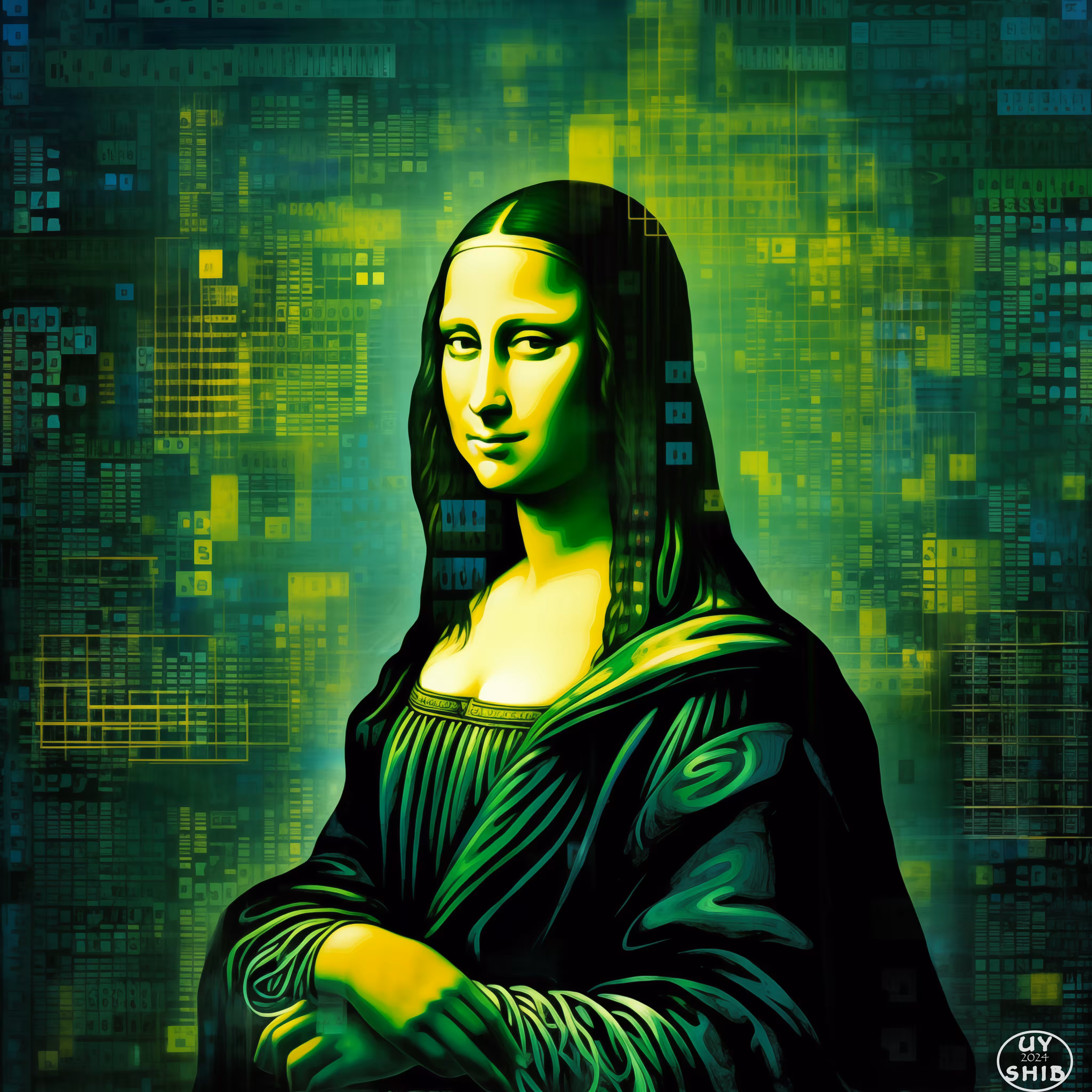 Mona Lisa in the Matrix #s1