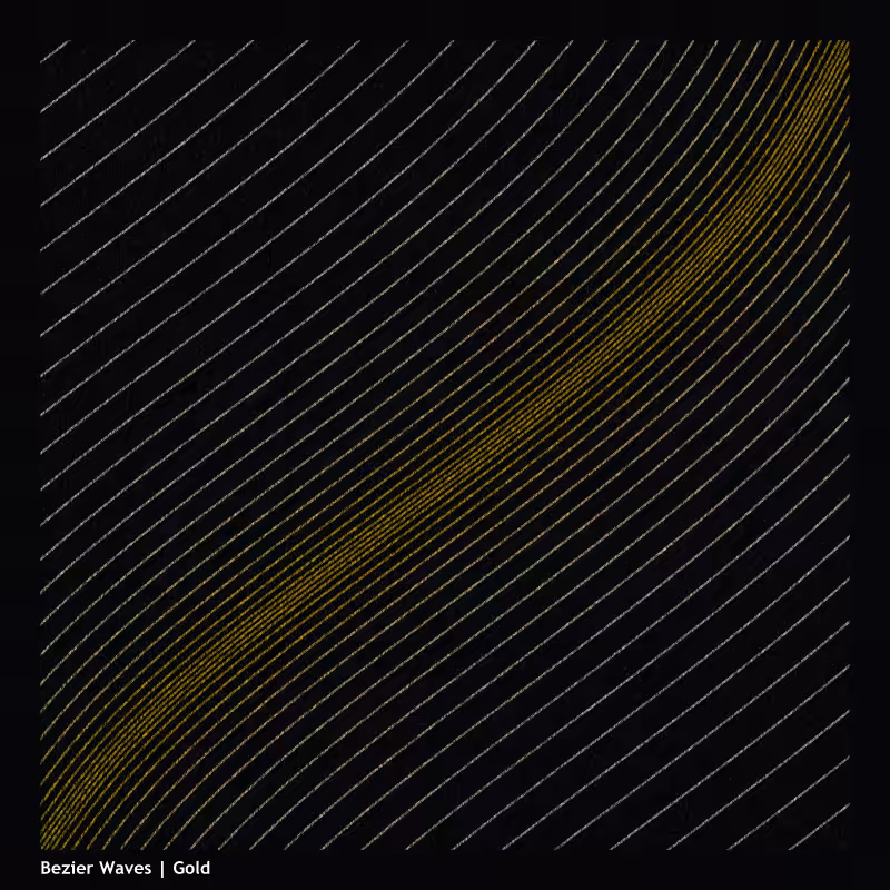 Bezier Waves #69