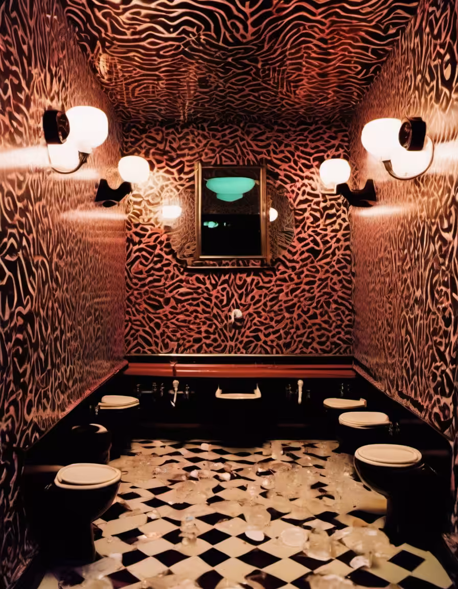 Club Restrooms With Threatening Auras #45