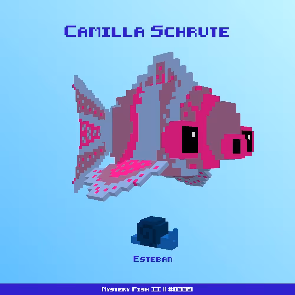 Camilla Schrute :: Mystery Fish 0339/1000 