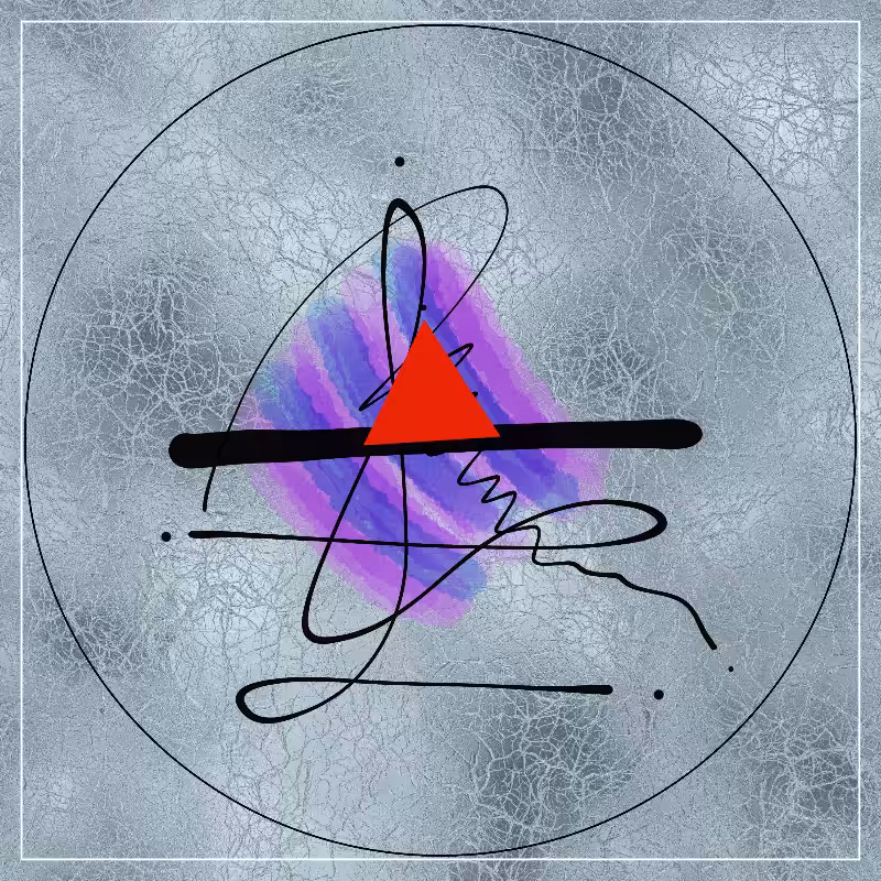 Asemic writing 2023 #8