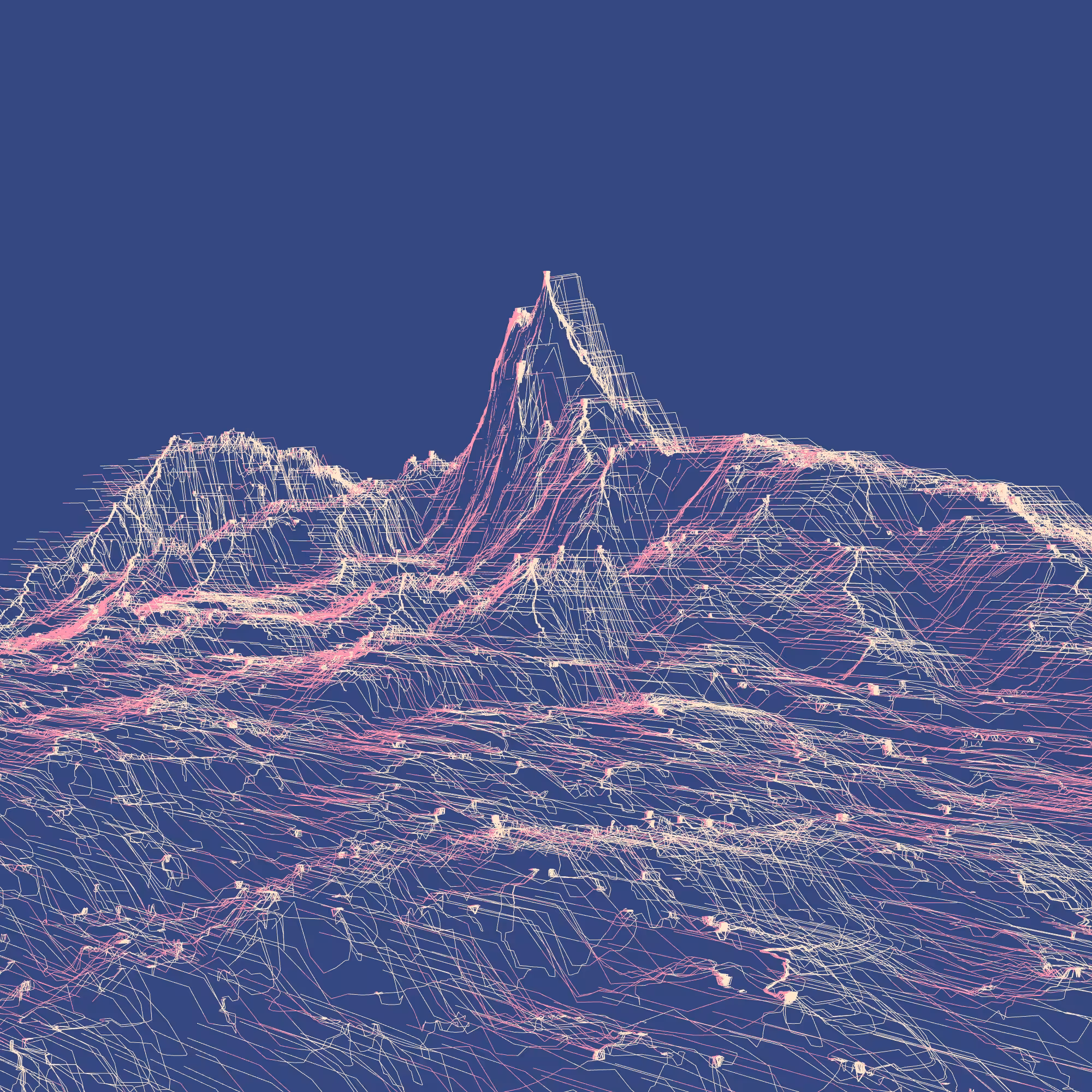 Ridge Scribbles #172