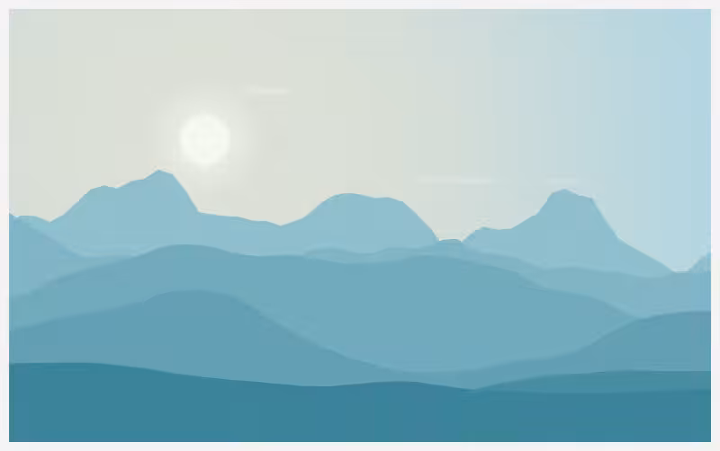 The Valley • Landscape study #57