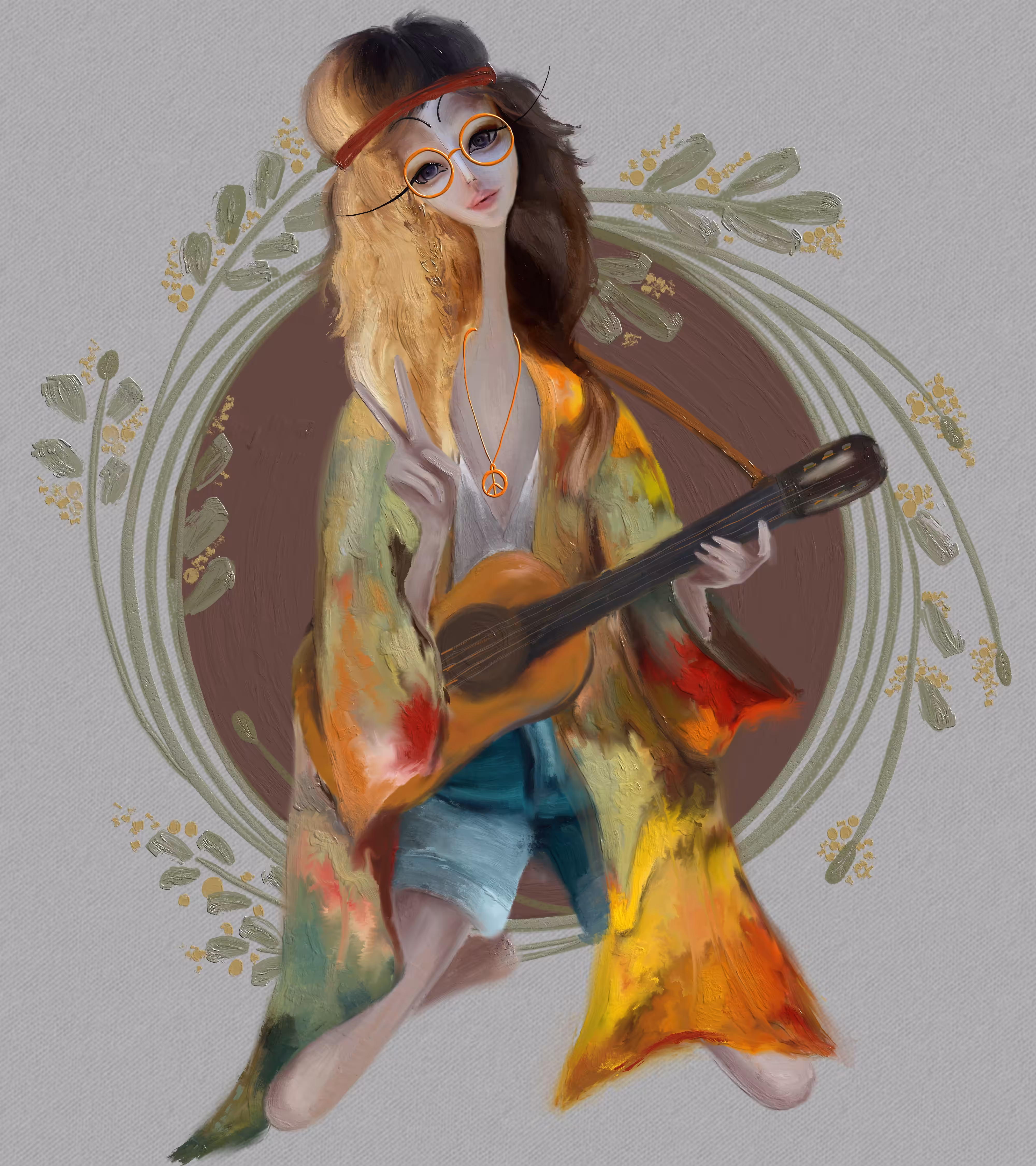 Probably a hippie