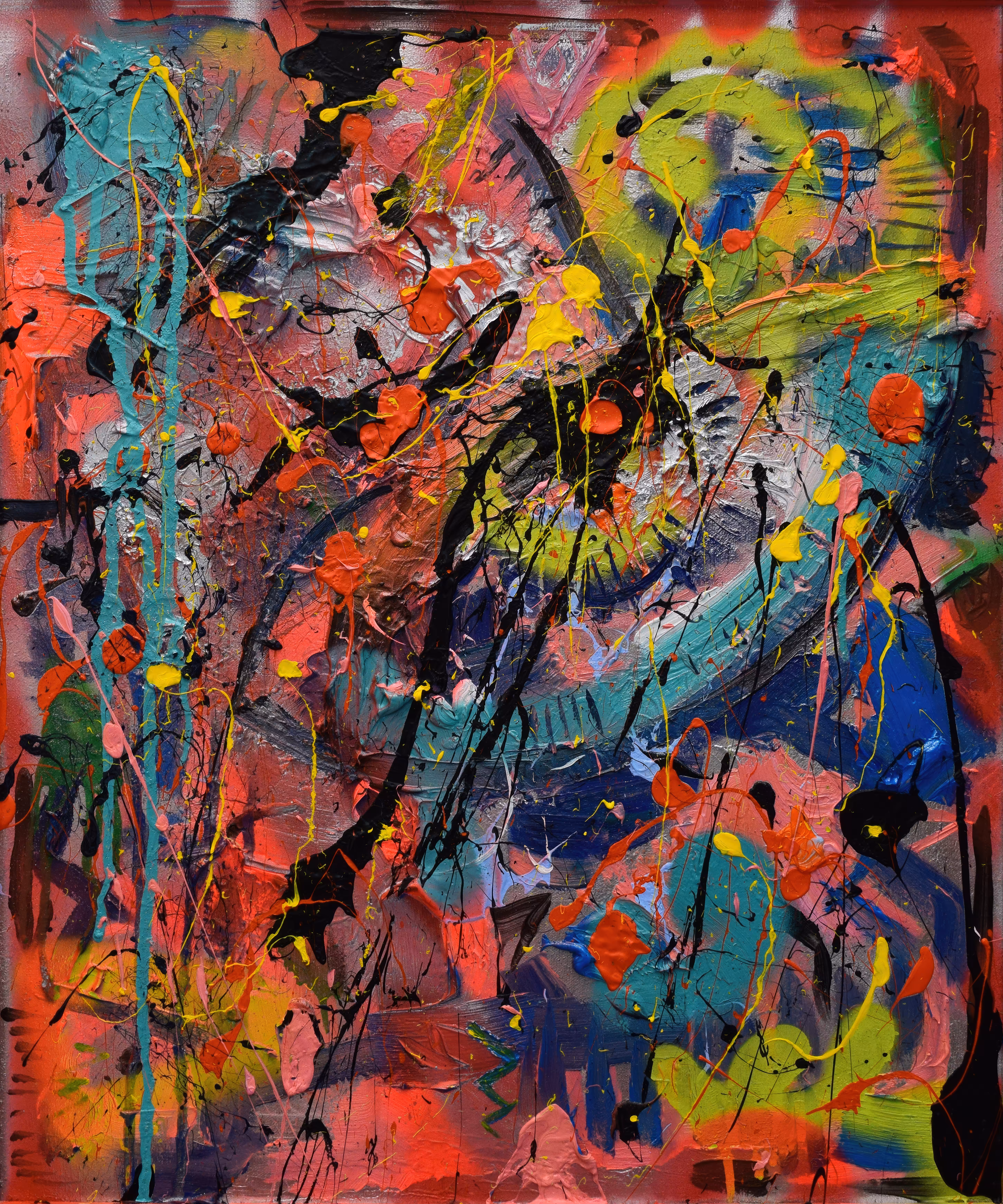 Oil Acrylic Paintings by Aeneas: The Ξye of Ungnyeo 웅녀