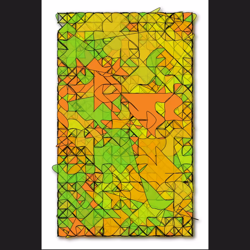 Stained Frame #14