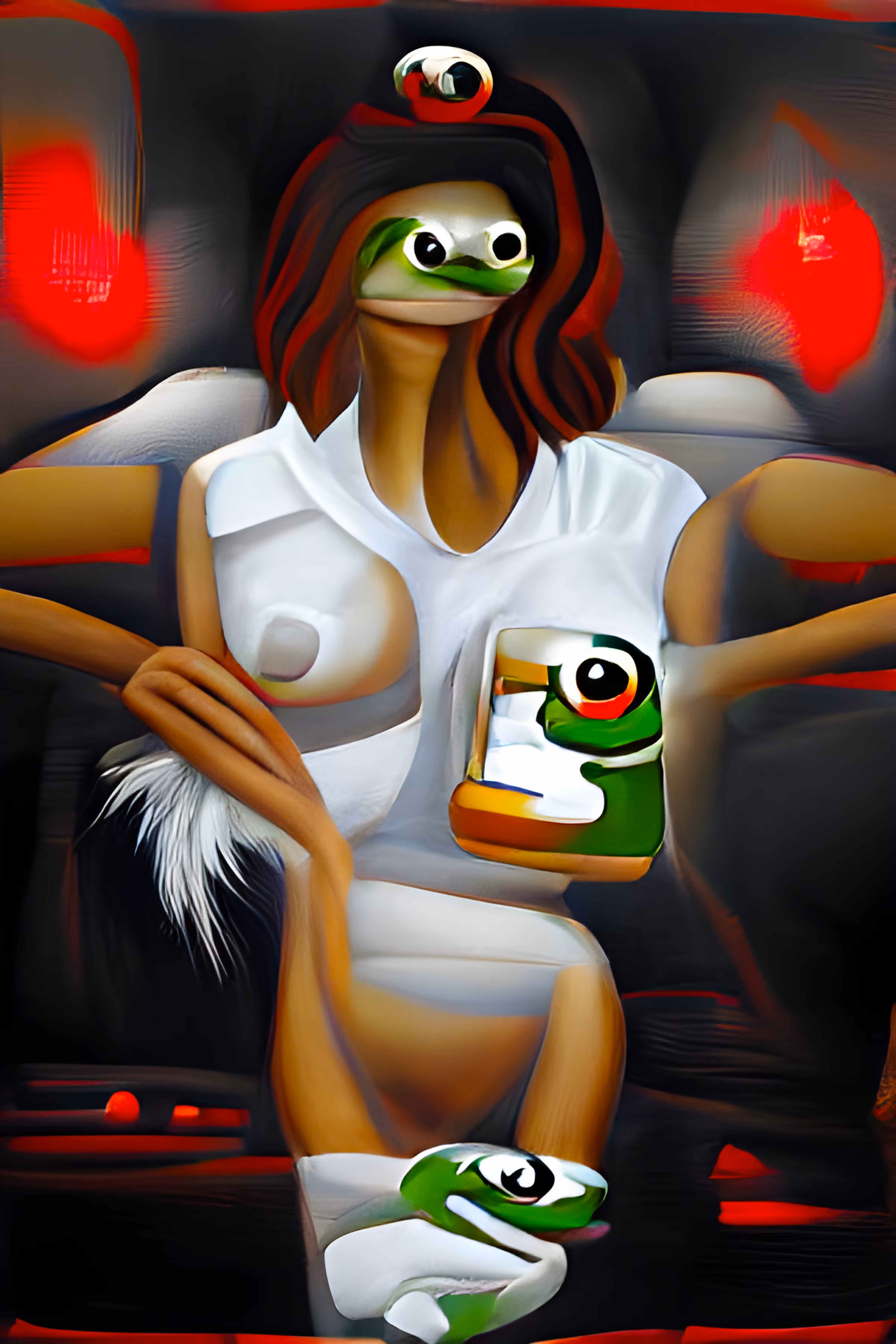 Degen Pepe Series: Alluring Pepette