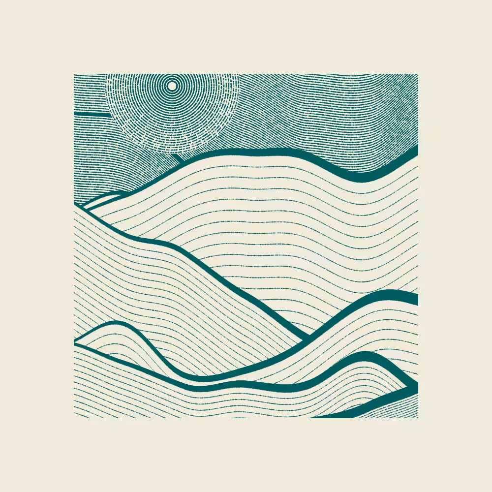 One color sketch #36