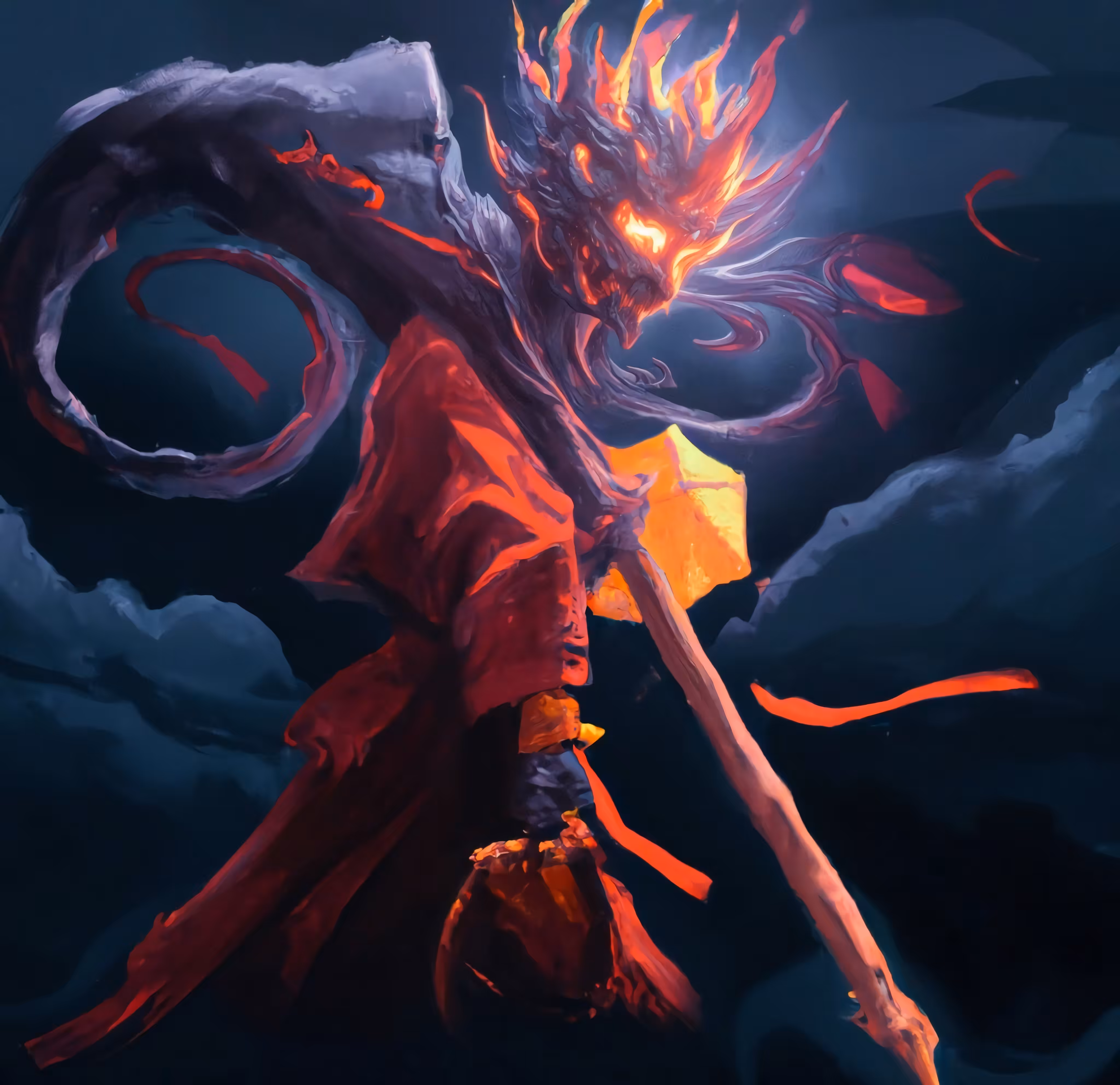 Dark Dimension Creatures (Surrealist Shaman Realm): Shadow the Grim Reaper