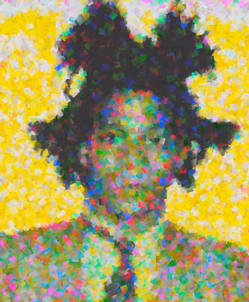 Cubist Yellow Basquiat