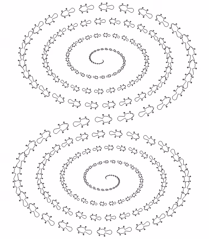 Creature Spirals #9