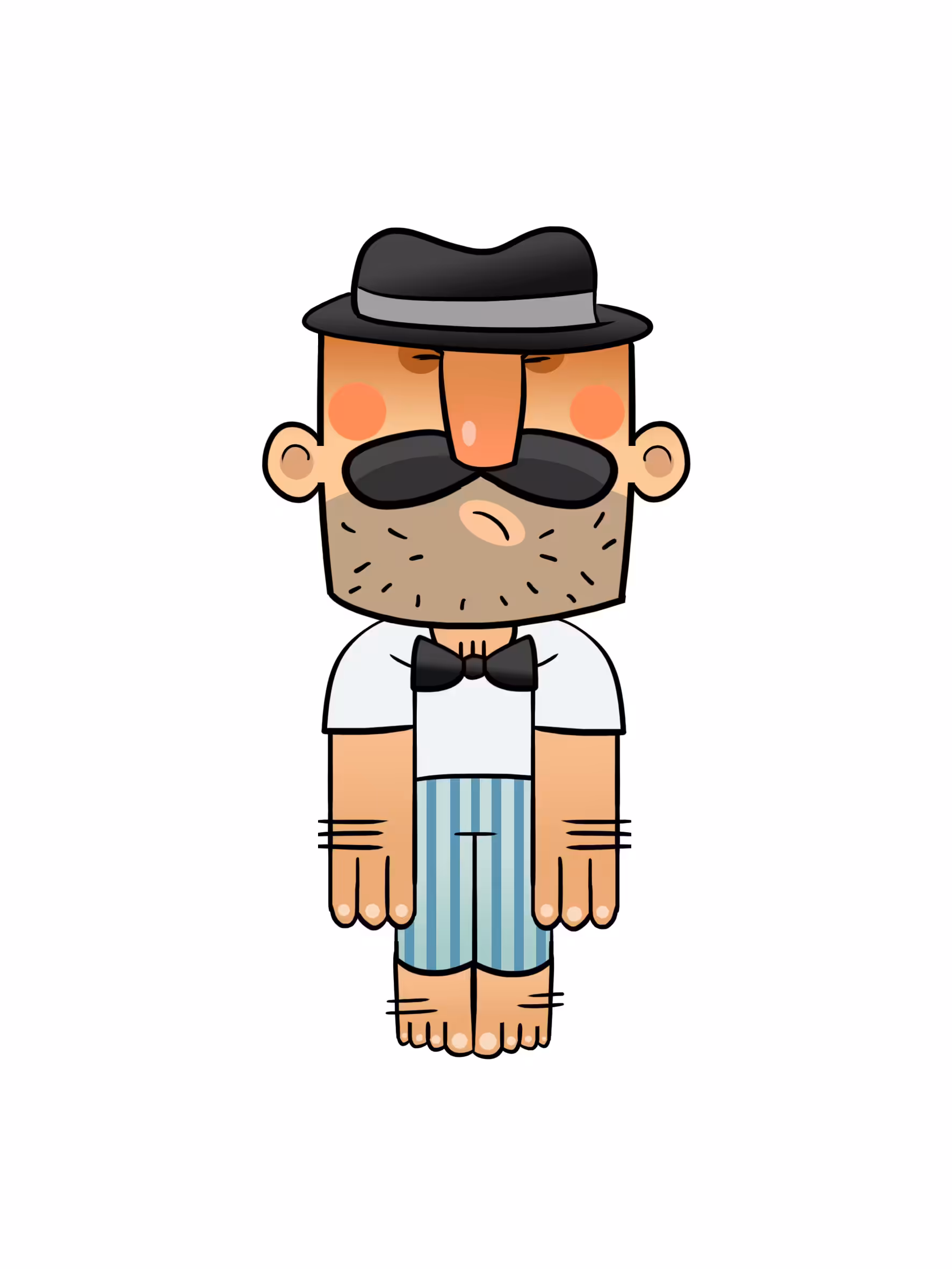 Mafia Mustachioed