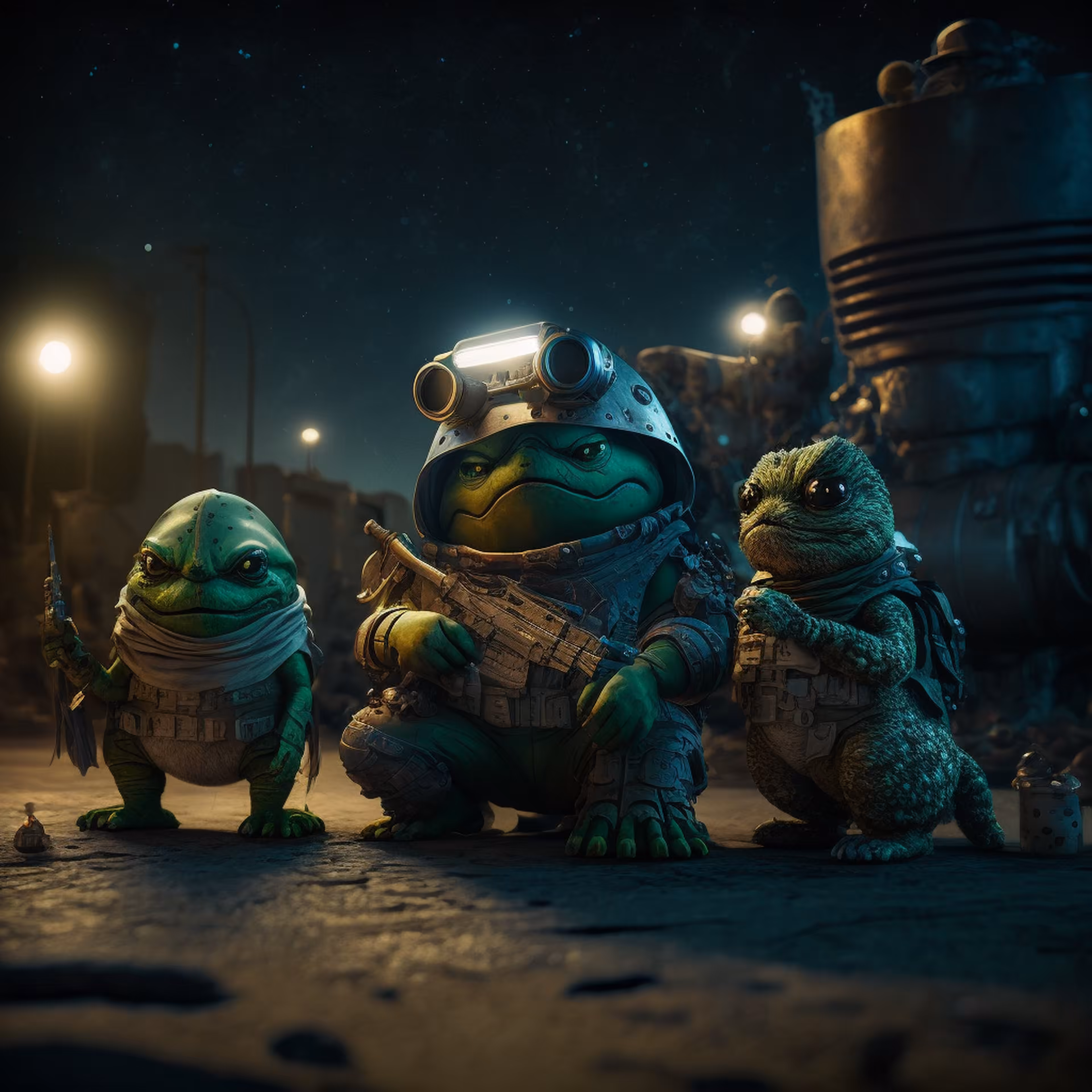 Pepe's World: Pepe warriors