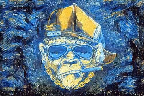 Bored Starry Night Club: Bored Starry Night Ape Club #5