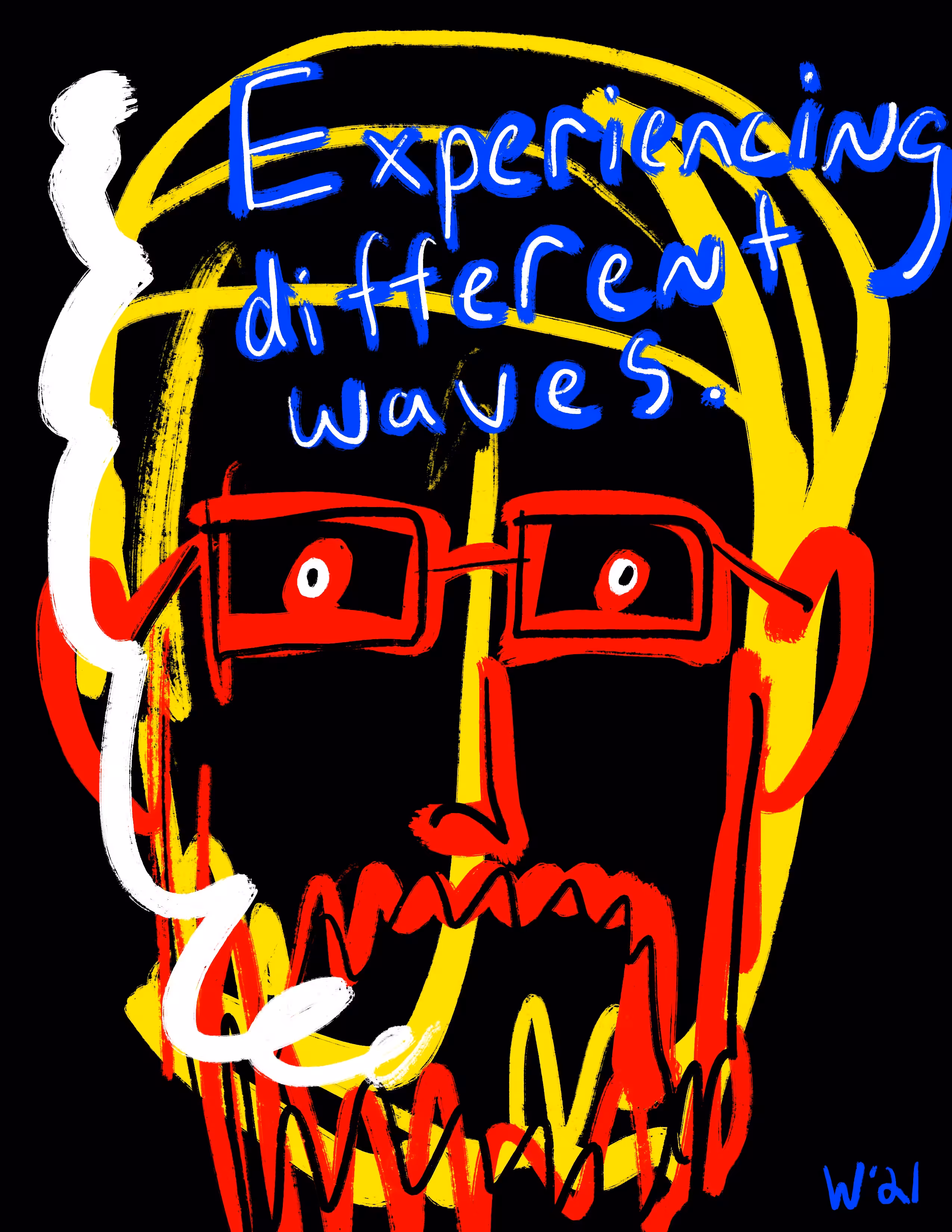 A weird night