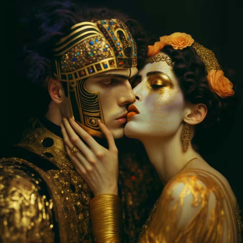 Mixed martial AIArt: Kiss #18