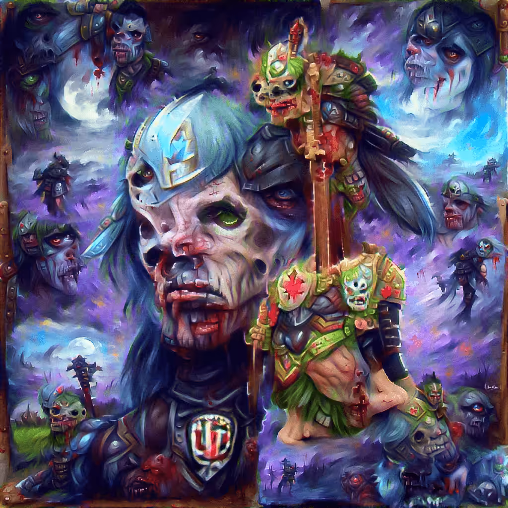 The Freakyverse - Undead warrior