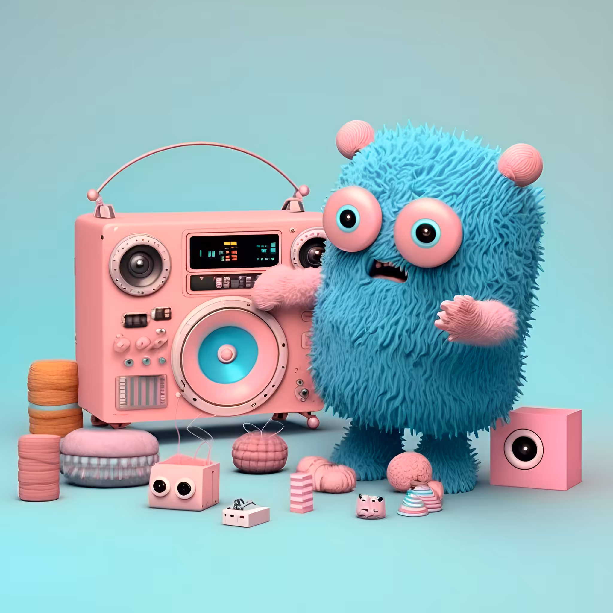 Funny Monsters #129