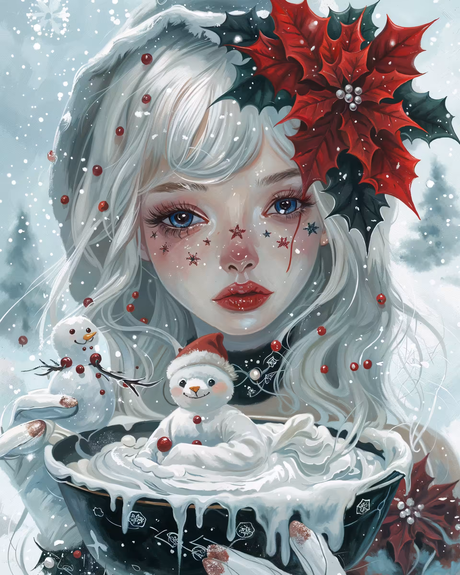 Caroling heart