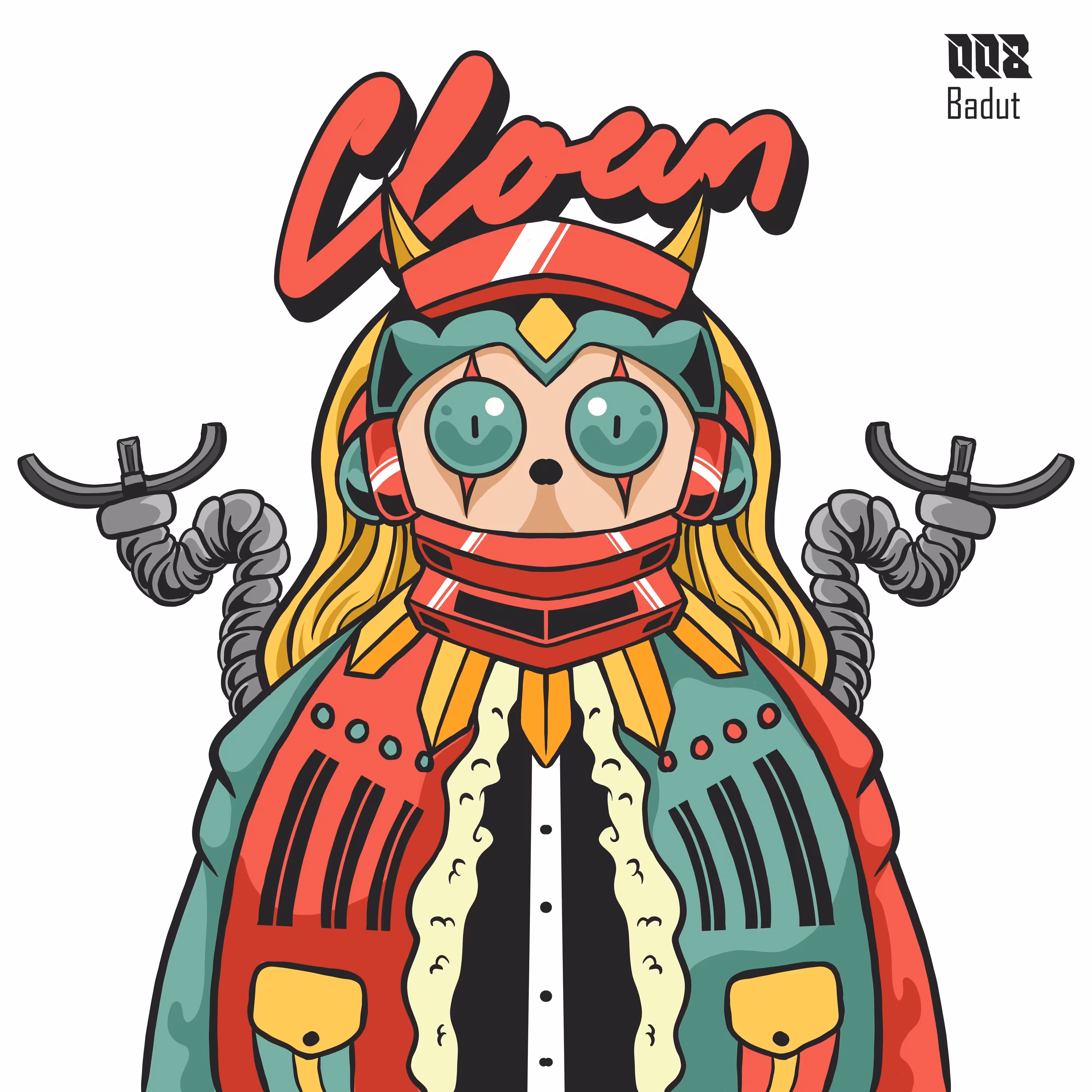 Cyberpunk Style 008 Clown