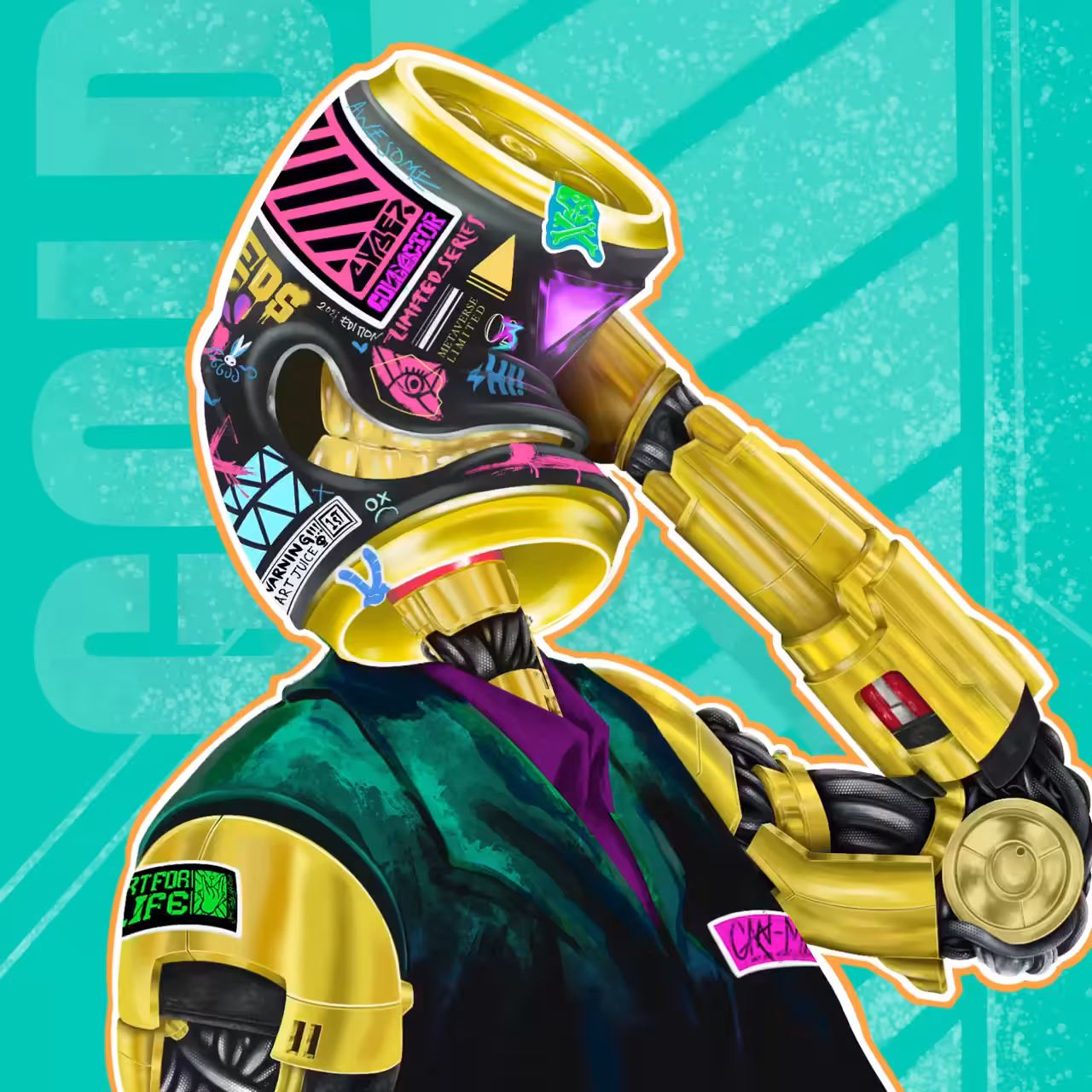 Cyber Collector Can Beam