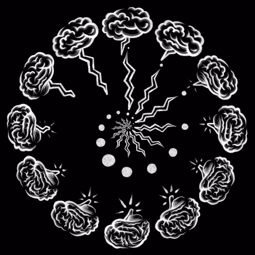 Thundering Brain / Udinì Live Phenakistiscopes