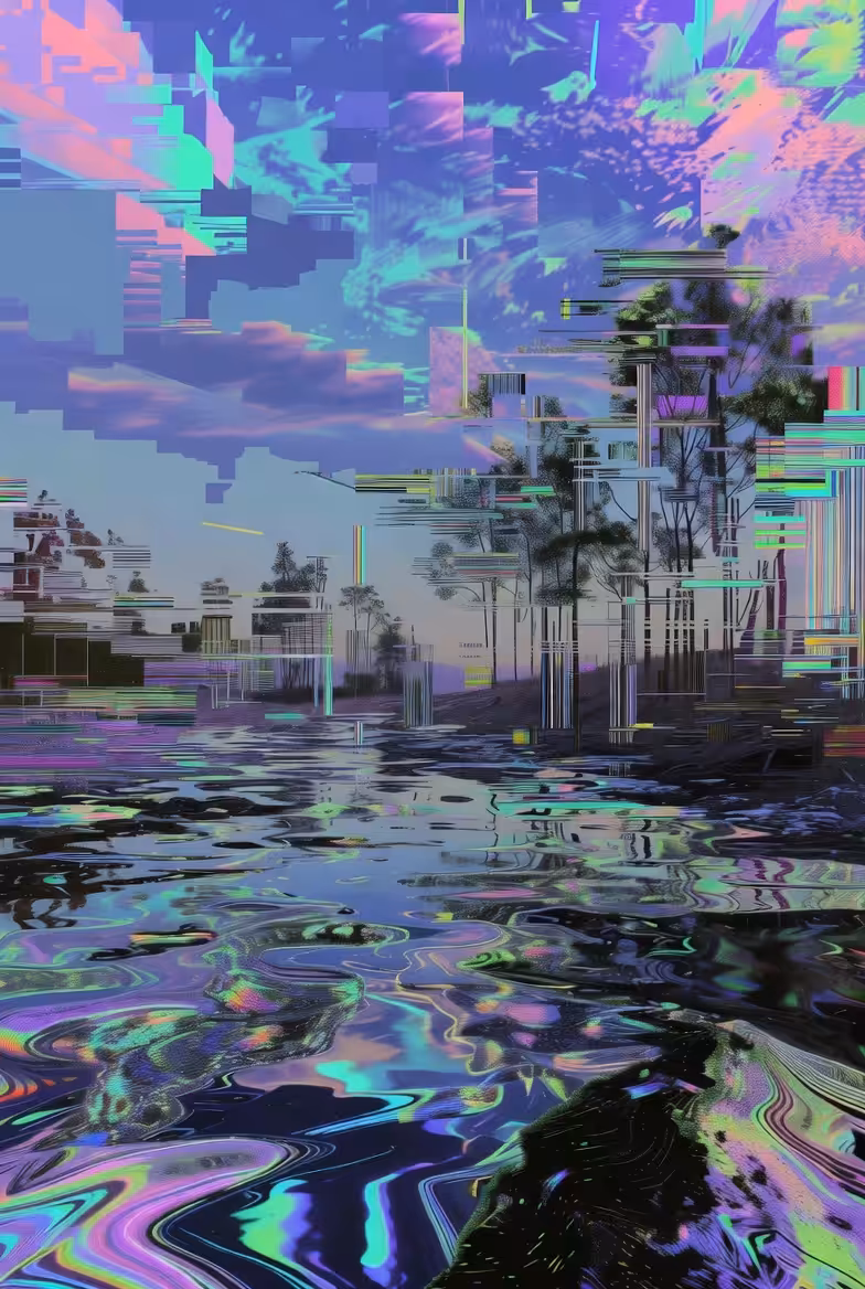 Colored sky