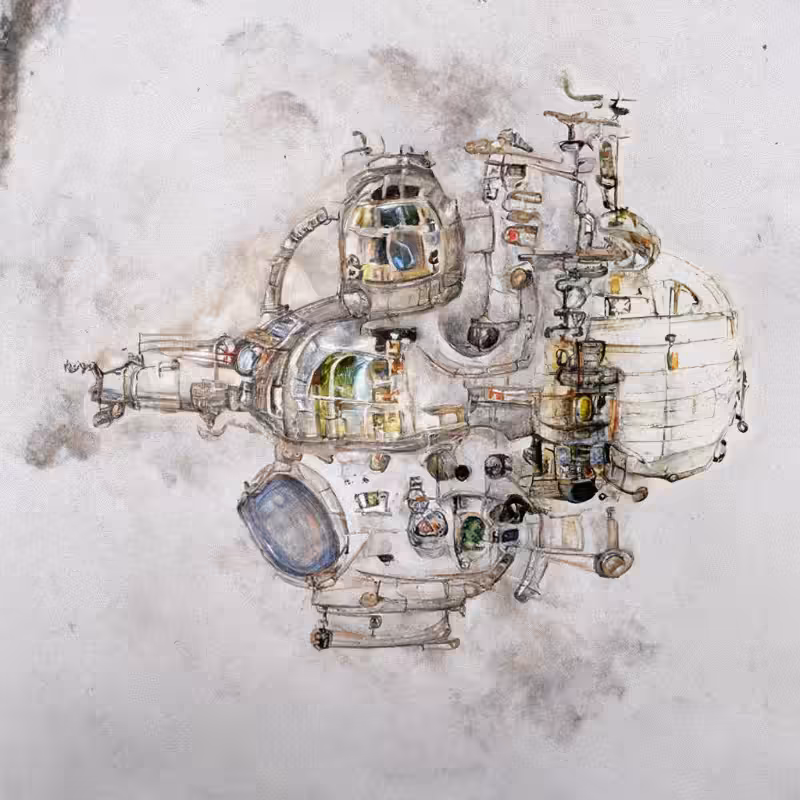 Utopian Space Castles #28