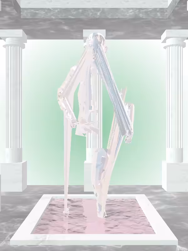 HeavenComputer: The Fragmented Injured Pastel Pearl Man #92