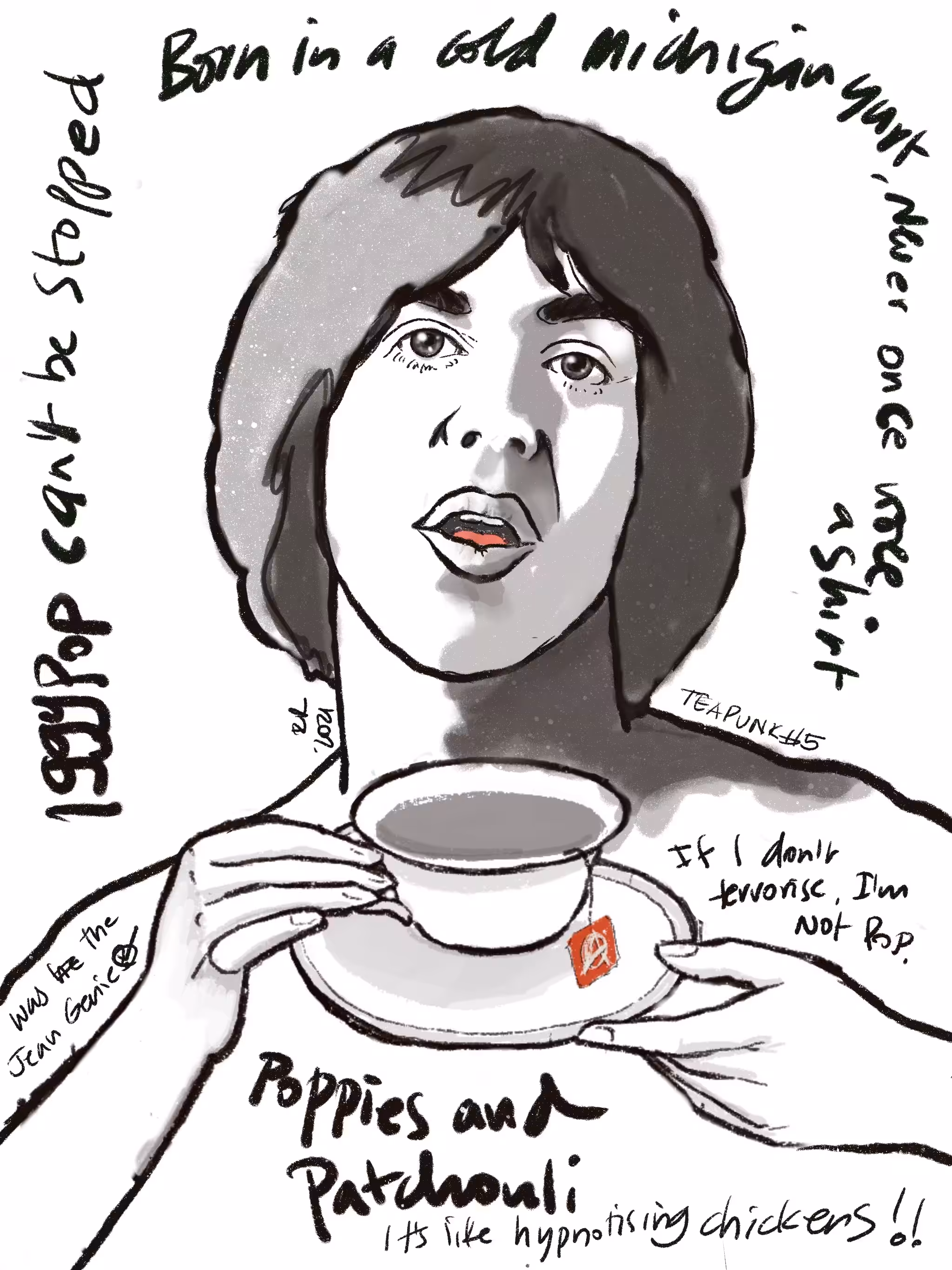 Teapunk #5 Iggy Pop