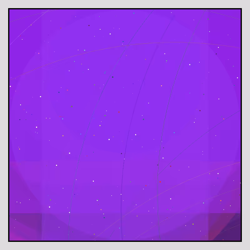 Color Field Starry B #132