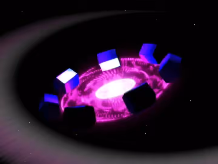 Purple hole