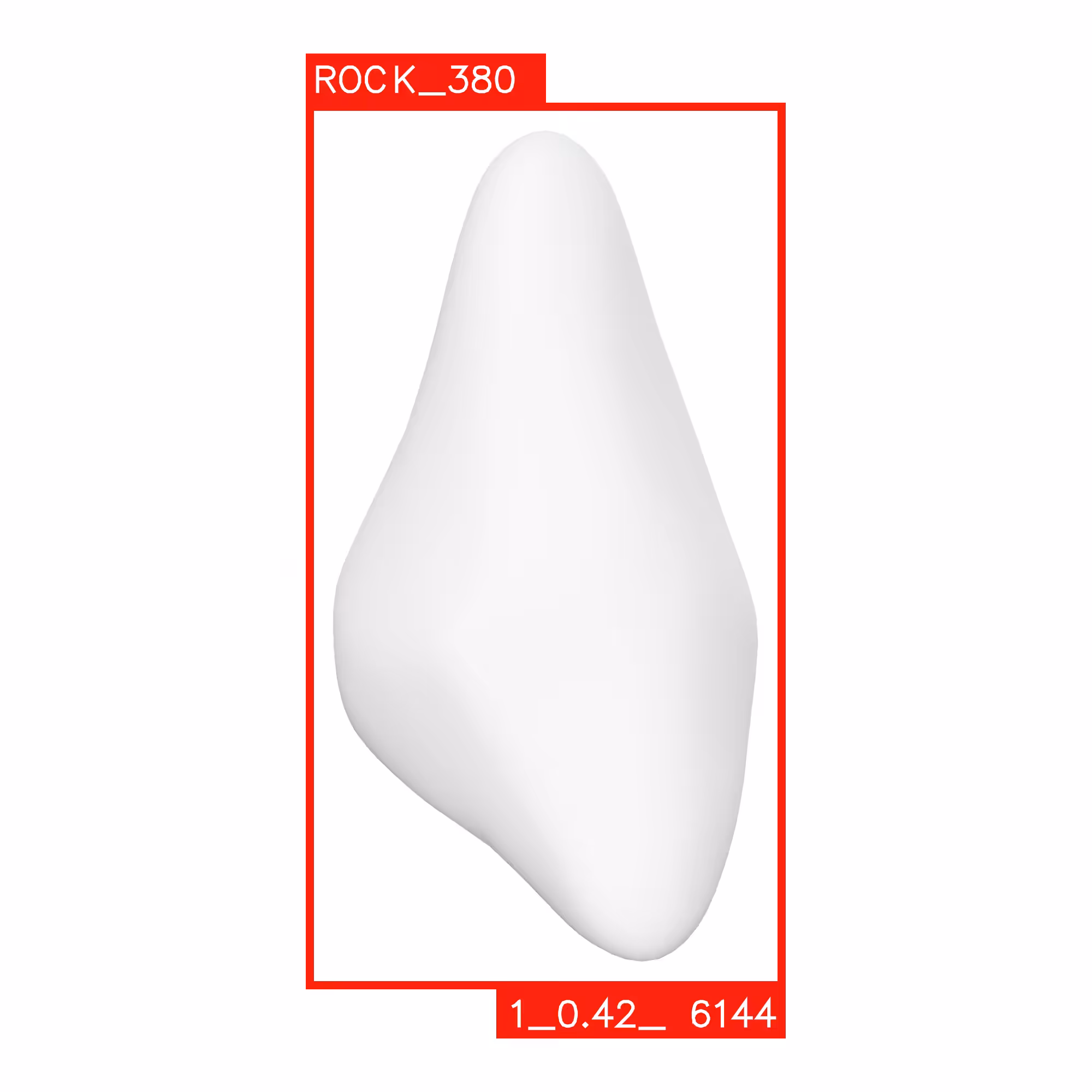 UNSHADED ROCKS: ROCK 380