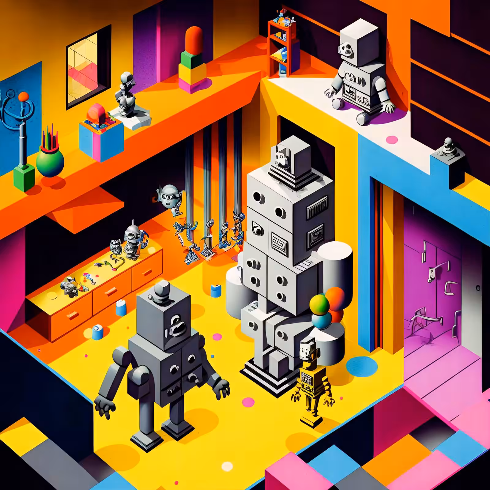 Robots Making Robots 009