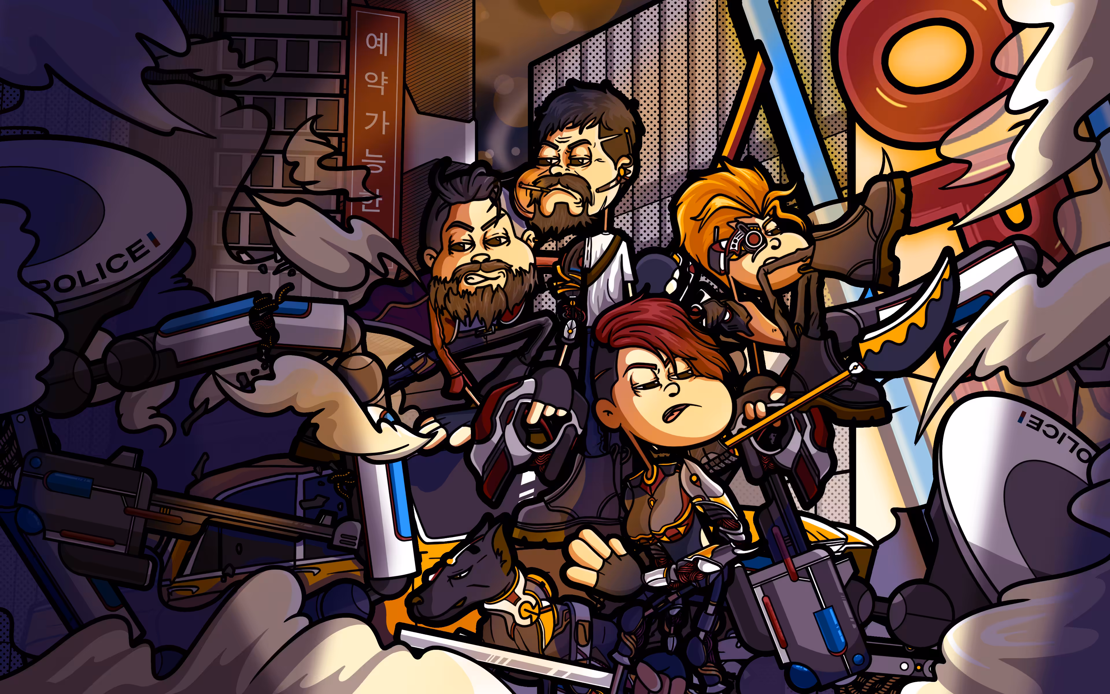 Cyberpunks Combat