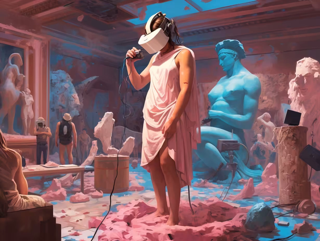 The VR Sculptor's Odyssey