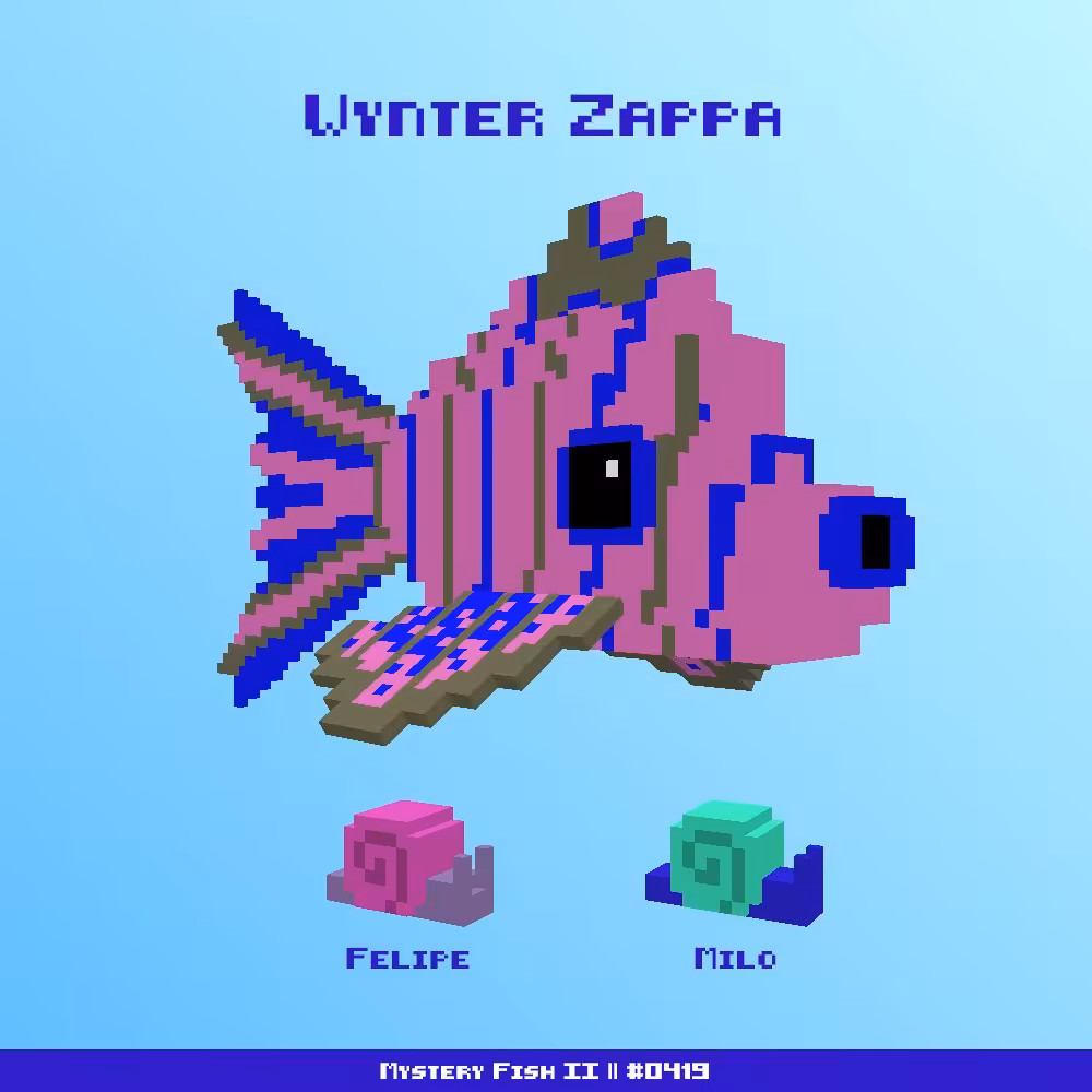 Wynter Zappa :: Mystery Fish 0419/1000