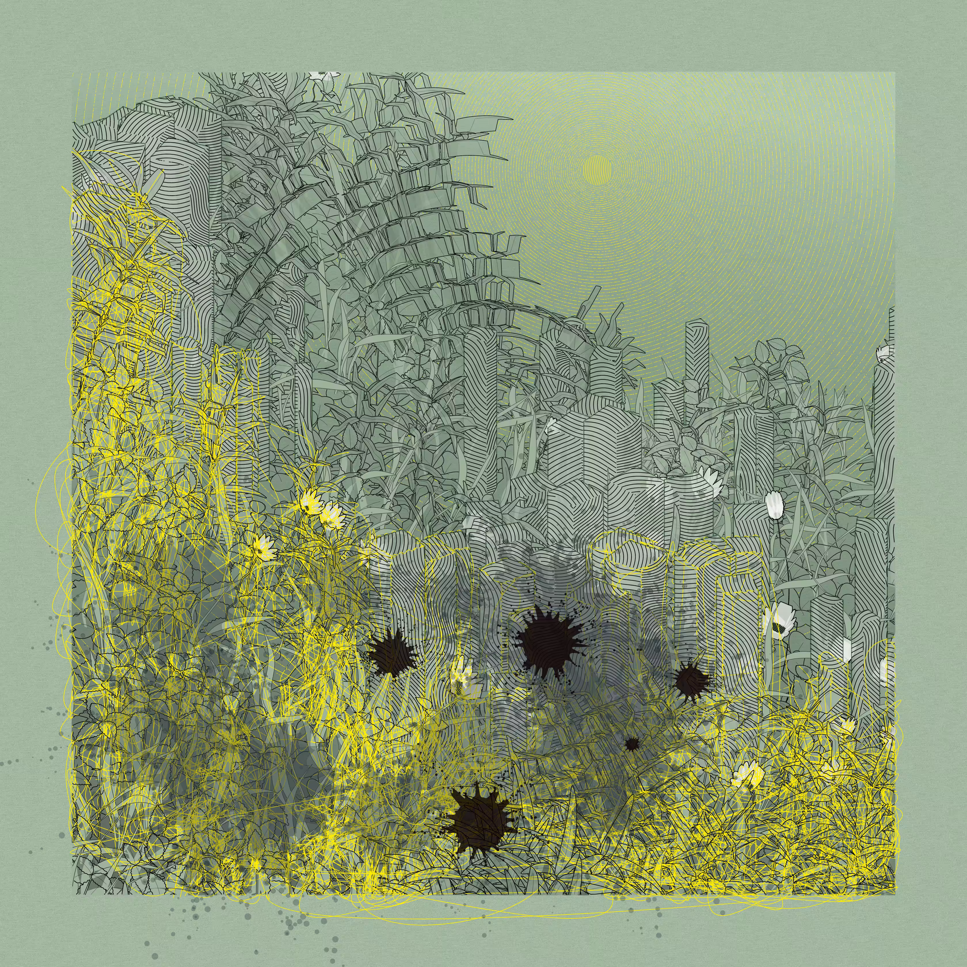 Landscape with Carbon Capture #10644