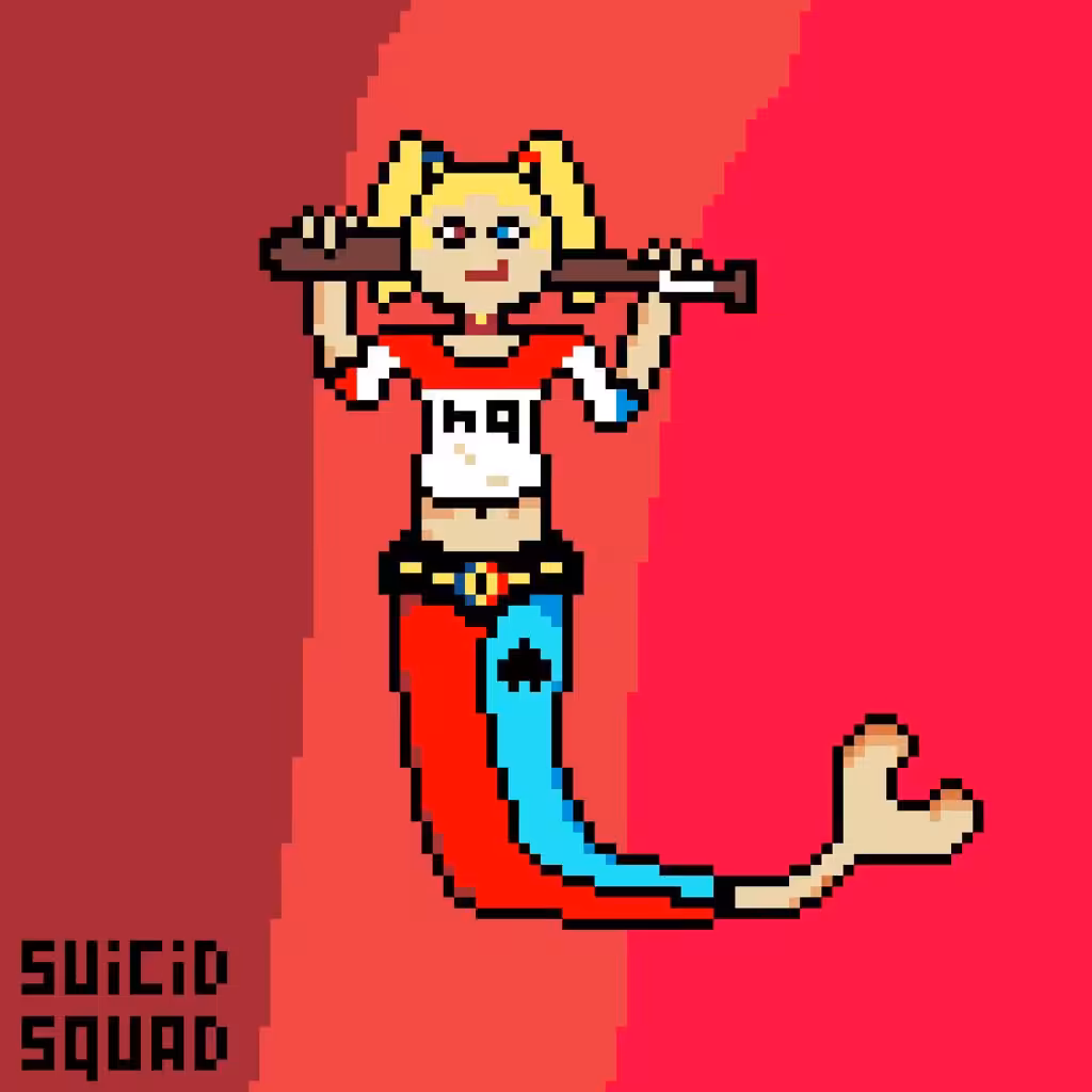 Harley Quinn - Mermaid