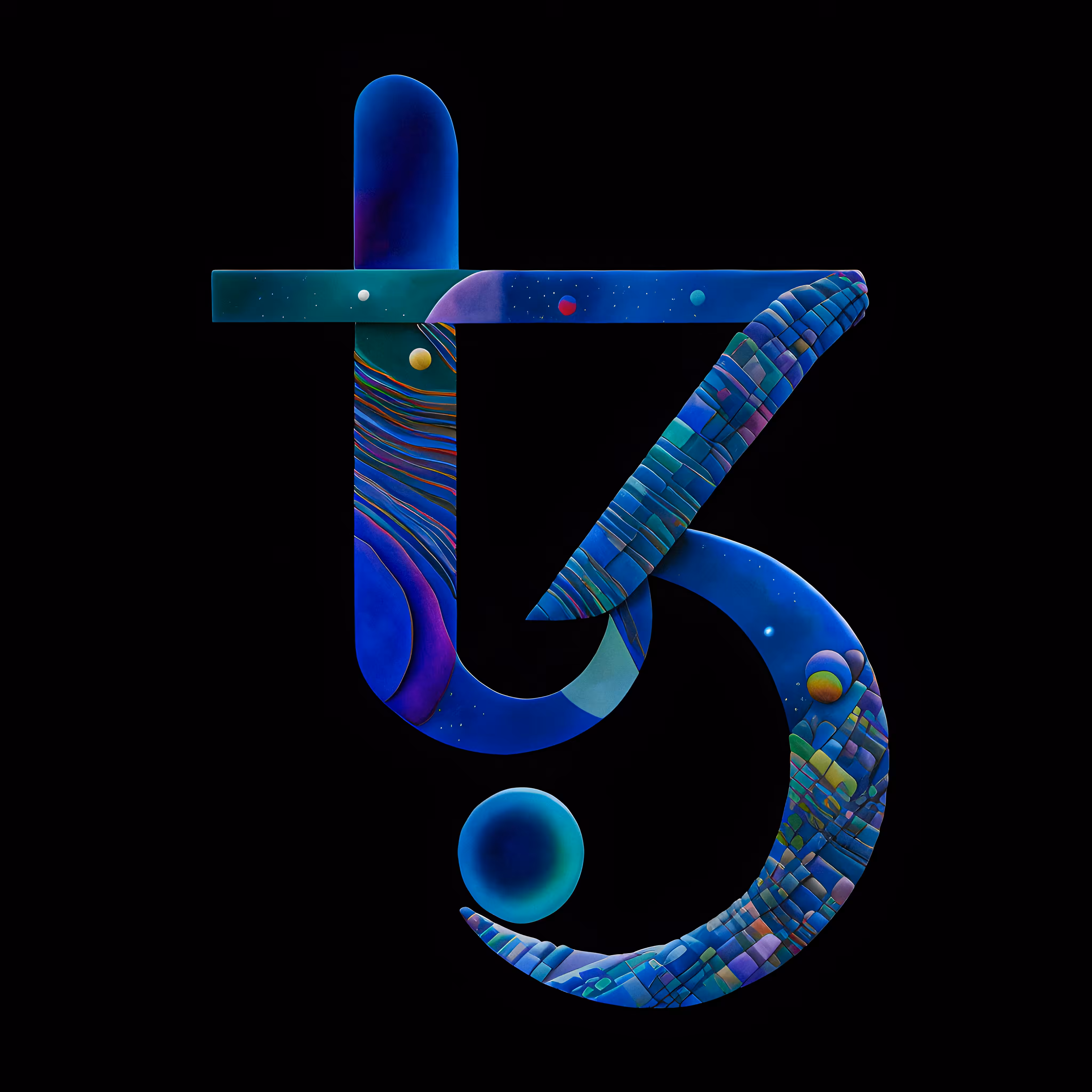Tezos art logo #7