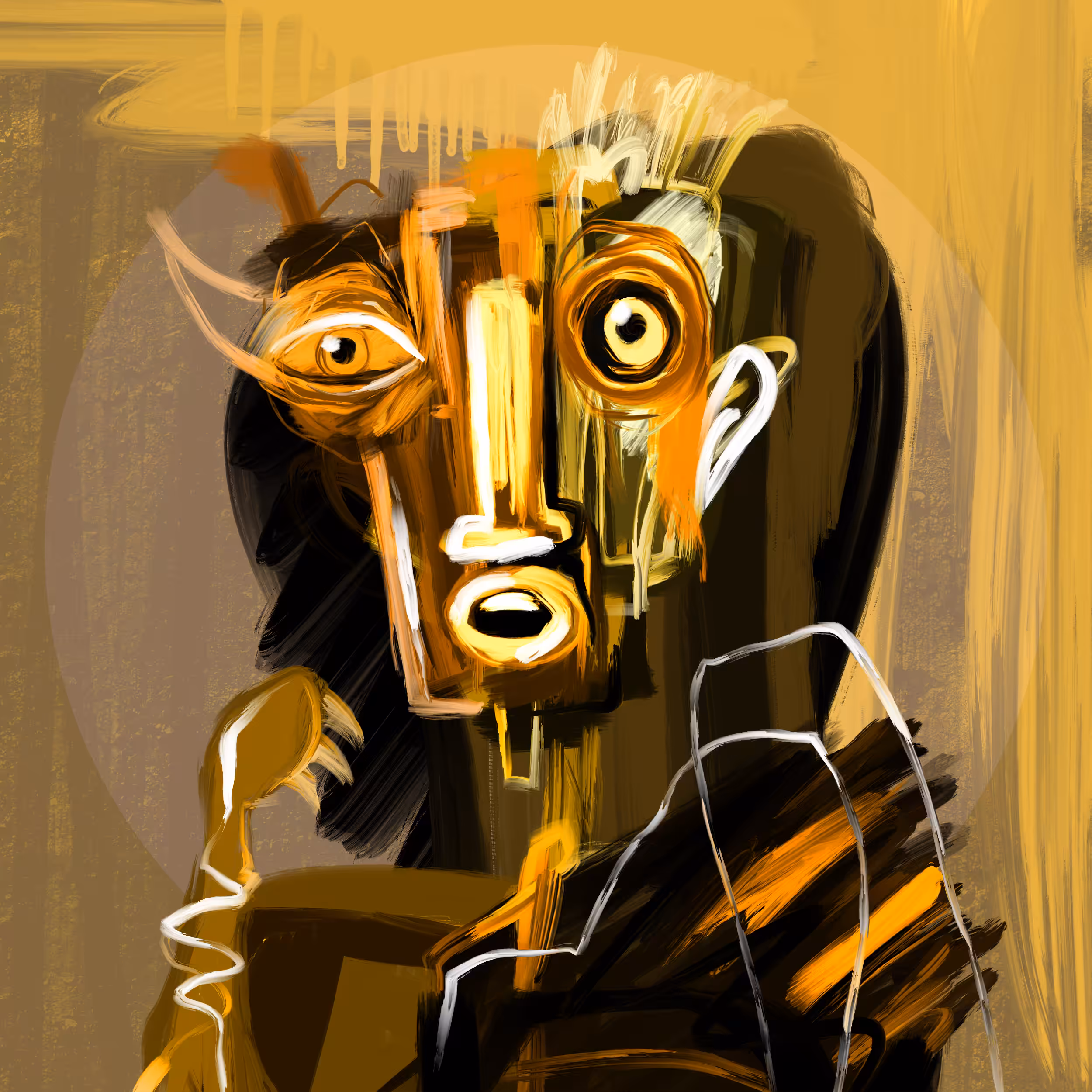 The Unknown Painter (Gold) #16
