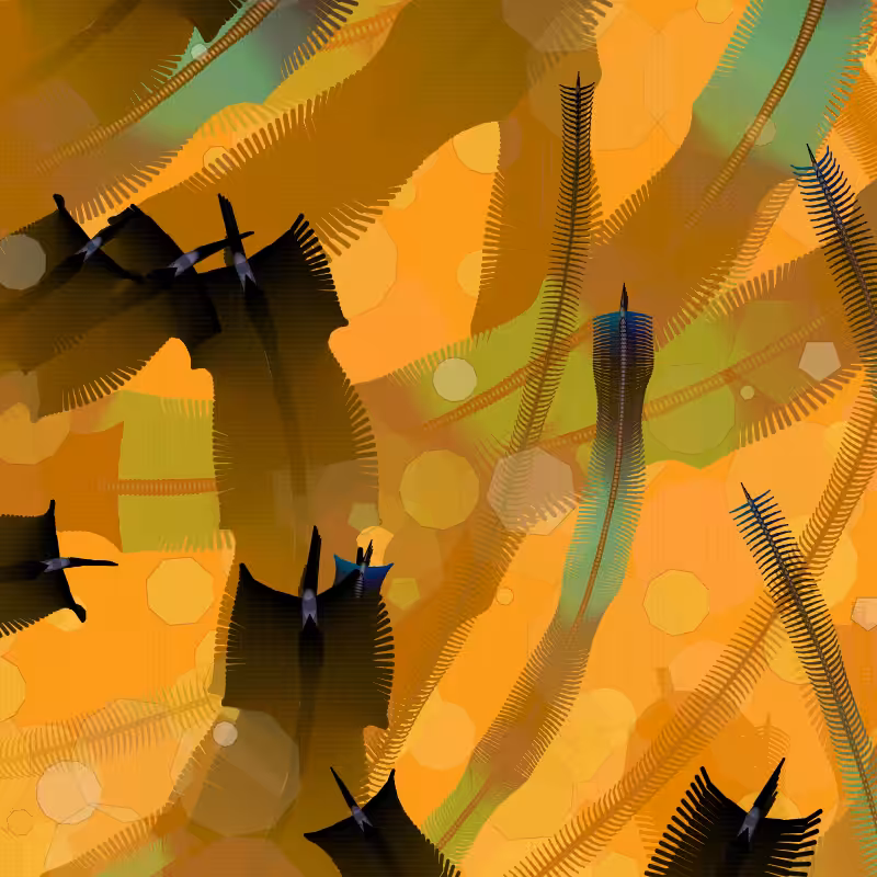 Painter's Flock by Ed Cavett #30