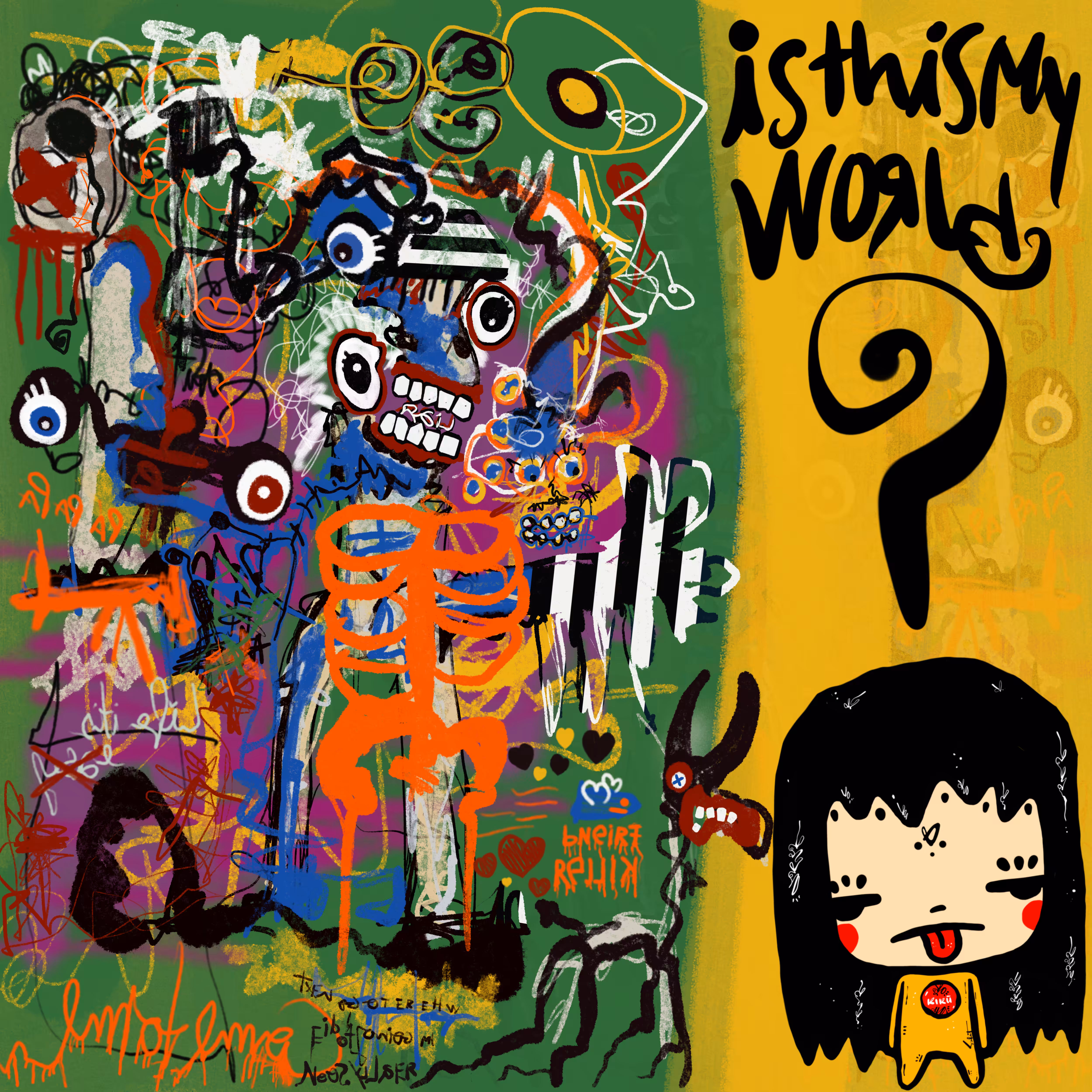IS THIS MY WORLD? 2022 FREAKJESUS X KIKU’S WORLD by SABET