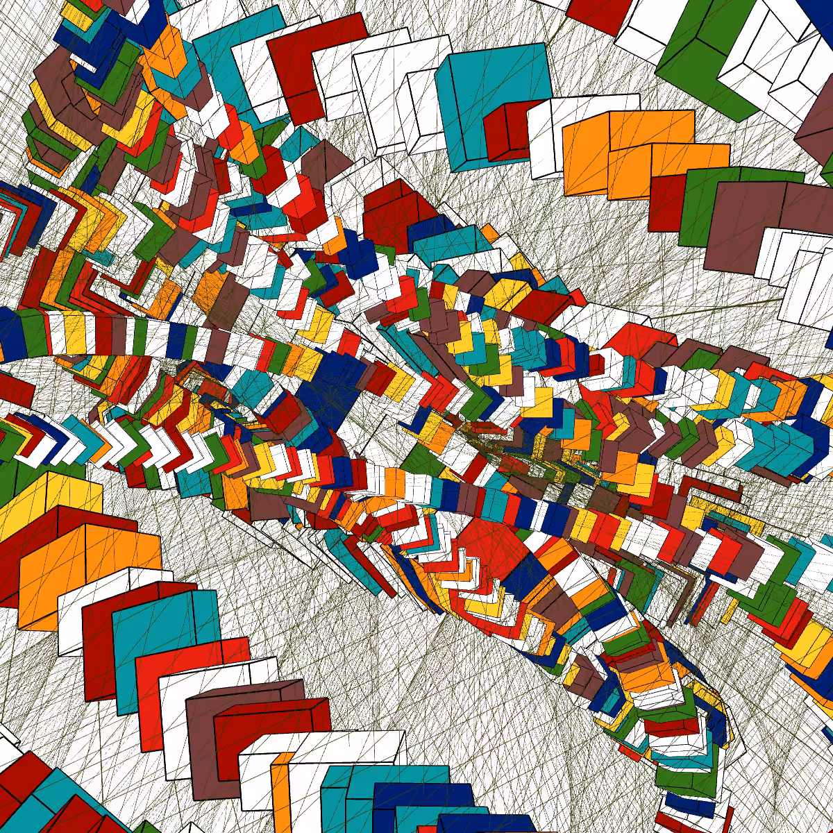Arranged mess #39