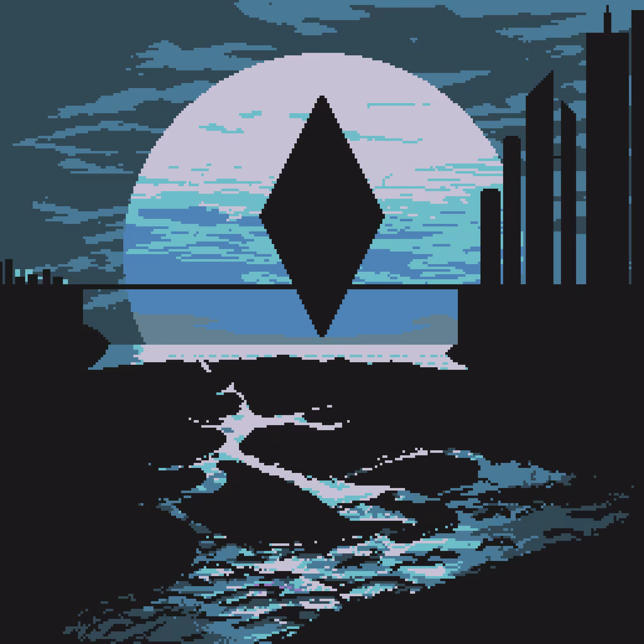 Pixel Sunset #21